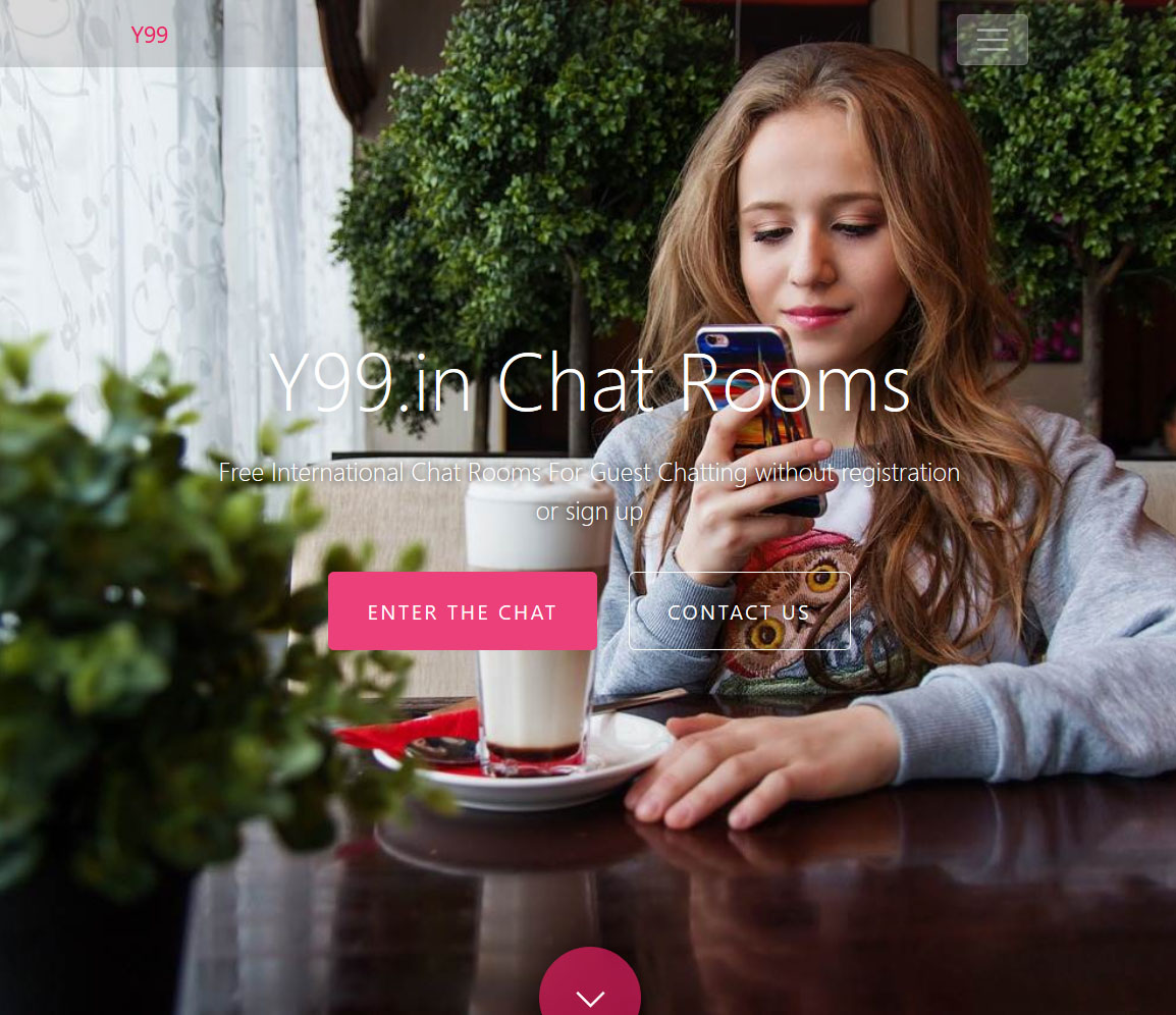 Homepage of y99.in - a free Online Chat in 2022